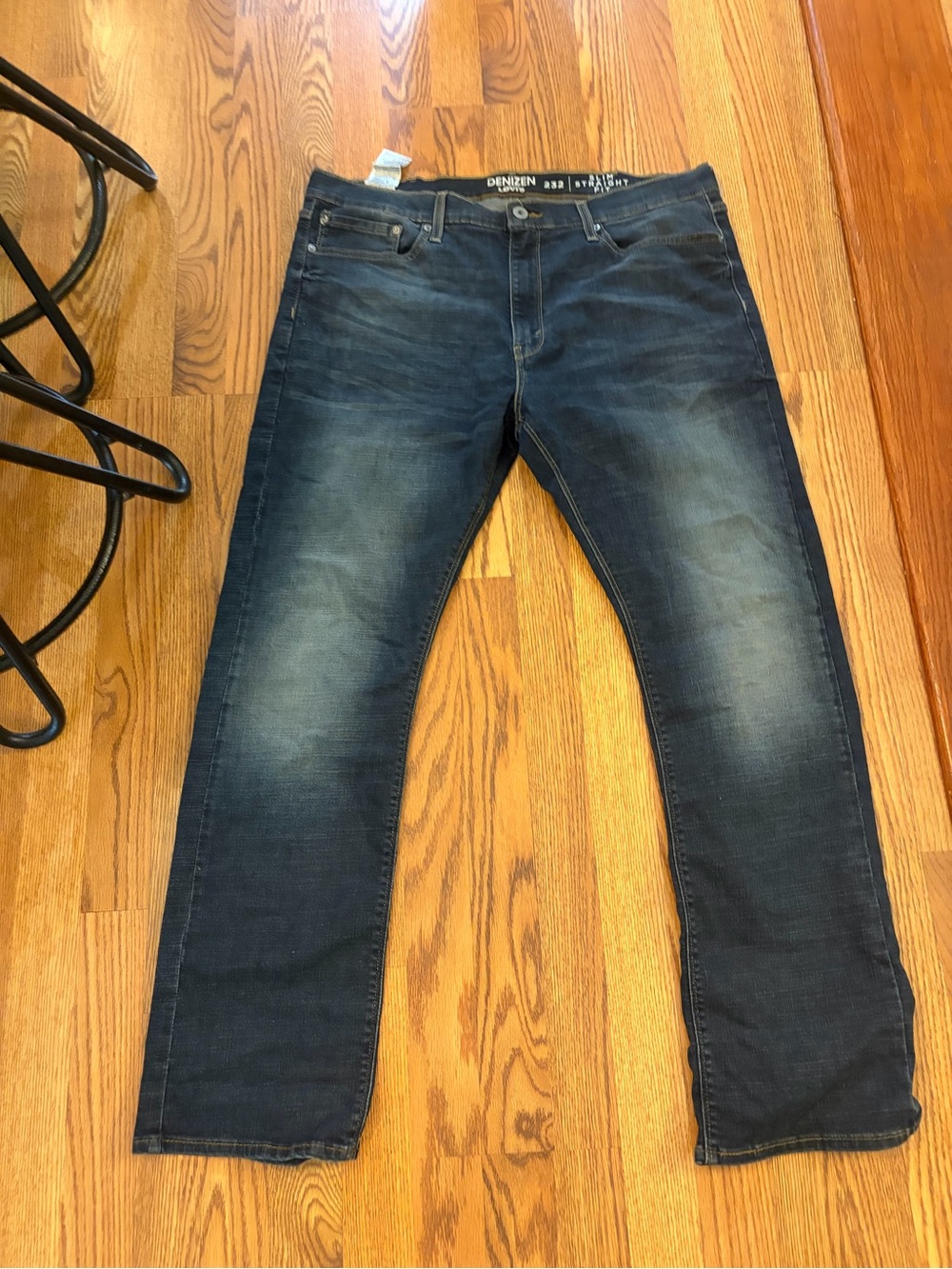 Denizen from Levi's Dark Blue Straight Leg Men's Jeans